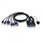 Tp-link Aten Cs-22u 2port Mini Usb Kvm Switch+kablo(yönet)