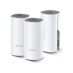 Tp-Link Deco E4 (3-Pack), Ac1200 Mbps, Dual-Band, 10/100Mbps Portları, 100 Cihaza Kadar Bağlanılabilirlik, 370 M2