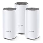 Tp-Link Deco E4(3-Pack) AC1200 Whole Home Mesh Wi-Fi System (3x)(Menzil Genişlet