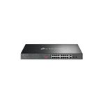 TP-Link DS1018GMP 16 Port 10-100-1000 Poe+ Switch 2 Port SFP Çelik Kasa Rack Mount