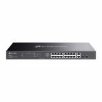 Tp-Link ES220GMP 16 Port Gigabit Poe 2 Port Uplink 2 Port SFP 250W Yönetilebilir Endüstriyel PoE Switch