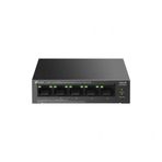 TP-Link LS105LP 4 Port 10/100 + 1 Port RJ45 Uplink 41W 250 mt PoE Switch
