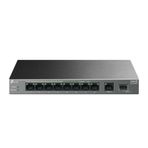 TP-Link LS1210GP Green Tech 10 Port Gigabit 9 Port PoE +1 Port Gigabit SFP 61W Yönetilemez Masaüstü Switch