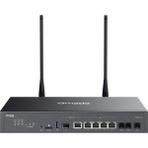Tp-Link Omada DR3220V-4G | 4g+ Cat6 Gigabit Rackmount Dsl Gateway | Vdsl2 35B (350 Mbps) | Çift Nano Sım Yedekleme | Sfp Combo Port | Voıp | Dpı Güvenlik | Vpn (Wireguard) | Omada Bulut Yönetimi - Siyah