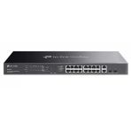 Tp-Lınk Omada Es220gmp 16 Port Gıgabıt + 2Xgb Rj45/2Xgb Sfp 250 Metre 250W Poe Yönetilebilir Rackmount Metal Kasa Swıtch