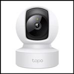 Tp-lınk Tapo C202, Bebek/ev Güvenlik Kamerası, Wifi-ehernet, 1080p, 12mt Gece Görüşü, Pan/tılt, İki