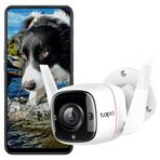 TP-LINK Tapo C310, 2K 3MP Dış Mekan Wi-Fi/Ethernet Güvenlik Kamerası, Hareket Algılama, IP66 Su Geçirmez, 30m Gece Görüşü, Çift Yönlü Ses, Bulut/Yerel Depolama, Sesli ve Işıklı Alarm