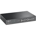 Tp-Link Tl-Sg1016pe, 16-Port Gigabit Easy Switch With 8-Port Poe+