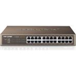 TP-LINK TL-SG1024D, 24 Port, GigaBit, Yönetilemez, Metal Kasa, Rackmount Switch - Beyaz
