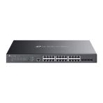 TP-LINK TL-SG3428XMPP 24 PORT GIGABIT 4-Port 10GE SFP+ L2 YÖNETİLEBİLİR POE SWITCH