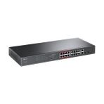 Tp-Lınk TL-SL1218MP 16 Port 10/100 16 Port Poe+ 2 Port Uplınk +2 Sfp 192 Watt Yonetılemez Rack Mount Swıtch