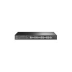 Tp-Link Tl-Sl2428p 24 Port 10-100 Poe Switch 4 Port Sfp Çelik Kasa Rack Mount