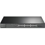 TP-Link Tp-Lınk Omada TL-SG3428XMP 24 Port Gıgabıt + 4X10GB Sfp Uplınk Yönetilebilir 384W Poe Rackmount Swıtch