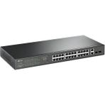 TP-Link Tp-Lınk TL-SG1428PE 24 Port Gıgabıt + 2xgıgabıt RJ45/SFP Uplınk Yönetilebilir 250W Poe Rackmount Swıtch
