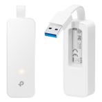 TP-Link UE300 USB 3.0 Gigabit Ethernet Ağ Adaptörü 3000 Mbps Hızında 2 Anten ile Bağlantı