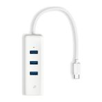 TP-Link UE330C Usb 3.0 Type-C 3 Port Beyaz Hub Gigabit Ethernet Ağ Adaptörü