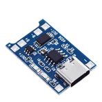 TP4056 Korumalı Lityum Pil Şarj Devresi Type C Usb Batarya
