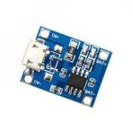Tp4056 Korumasız 1a Lipo - Li Ion Pil Şarj Devresi 3,7v Micro Usb Girişli