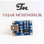 TP4056 Pil Şarj Modülü Mini USB Arduino Raspberry PIC