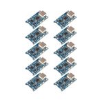 Tp4056 Type-c 3.7v 18650 Korumalı Lityum Pil Şarj Modülü - 10 Adet