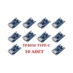 Tp4056 Type-C Usb 1S 3.7V Li-İon Pil Şarj Devresi (10 Adet)