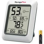 Tp50 Dijital Termo-Higrometre, Iç Mekan Termometresi, Higrometre, Sıcaklık Nem Ölçer, Oda Iklimi Kontrolü, Oda Havası Kontrolü, Klima Monitörü Için