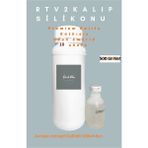 Tpol Tech Rtv2 Kalıp Silikonu 10 Shore Yumuşak 500 gr 1.sınıf Üst Kalite Katkısız