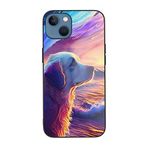 TPU Cam Anime Tarzı yüksek Çözünürlüklü Baskı Desenli Cep Telefonu kılıfı, sertleştirilmiş Cam Malzeme iPhone13mini, iPhone13 Cep Telefonu Koruyucu kılıf, toz geçirmez, Parmak İzine Dayanıklı ve