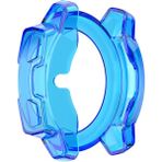 Tpu Koruyucu Kılıf Tam Vücut Kapağı Garmin Instinct Akıllı Izle Çerçevesi Için Mavi