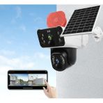 TR Charger 2025 Yeni Nesil Yapay Zeka ,4g Solar Panelli,4g Güneş Enerjili,sim Kartlı Kamera ,6 Mp,güçlü Batarya - Beyaz