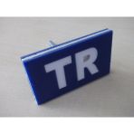 Tr Vidalı Panjur Arması 1.Kalite Mavi (Tr Vidalı Arma) R12, M 131, M 124 Panjur Arması