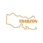 Trabzon Harita Araba Sticker 17X17 Cm Turuncu