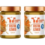 Trabzon Tarım Şekersiz %99.9 Fıstık Ezmesi 300G x 2 Adet - 1,2 kg