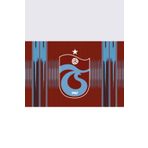 Trabzonspor 100x150 cm Asmalı Keşan Desenli Bayrak