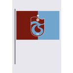 Trabzonspor 50x70 cm Sopalı Bm Parçalı Bayrak