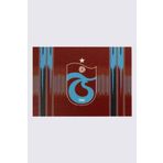 Trabzonspor 70x105 Sopalı Keşan Desenli Bayrak