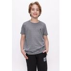 Trabzonspor Bisiklet Yaka Kare Desenli T-Shirt