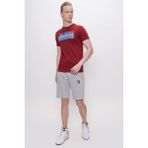 Trabzonspor Bisiklet Yaka Silikon Baskılı T-Shirt