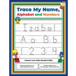 Trace My Name, Alphabet, and Numbers Workbook for Izabel: Letter and Number Tracing with Arrow Guides and Start Dots