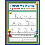 Trace My Name, Alphabet, and Numbers Workbook for Naya: Letter and Number Tracing with Arrow Guides and Start Dots