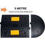 Trafik Plus Kauçuk Hız Kesici Kasis - 50X40X4.5CM- 5 Metre Set