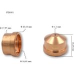 Trafimet A101-A141 1,1mm Plazma Kesim Memesi PD0101-11 1 adet fiyatıdır