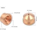 Trafimet Cb 100 - Cb 150 1,8mm Plazma Kesim Memesi PD0026-18 1 adet fiyatıdır