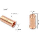 Trafimet Cb 50 - Cb 70 1mm Uzun Plazma Kesim Memesi PD0063-10 1 adet fiyatıdır