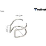 Trafimet CV0011 S105-A101-A141-CB100-CB150 Plazma Kesim Mesafe Aparatı 1 adet fiyatıdır