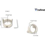 Trafimet CV0012 S105-A101-A141-CB100-CB150 Plazma Kesim Mesafe Aparatı 1 adet fiyatıdır