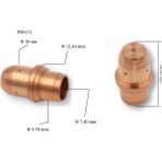 Trafimet PR0111 A151 Plazma Kesim Elektrodu 20,5 mm Trafimet 1 adet fiyatıdır