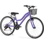 Trail TR600 26 Jant Bisiklet 21 Vites Şehir Dağ Bisikleti - Seçenek - Lila