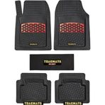 Trakmats Bmw X5 E70 2006 Universal Lüks Kırmızı Oto Paspas