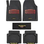Trakmats Chevrolet Captiva 2011 Universal Lüks Kırmızı Oto Paspas